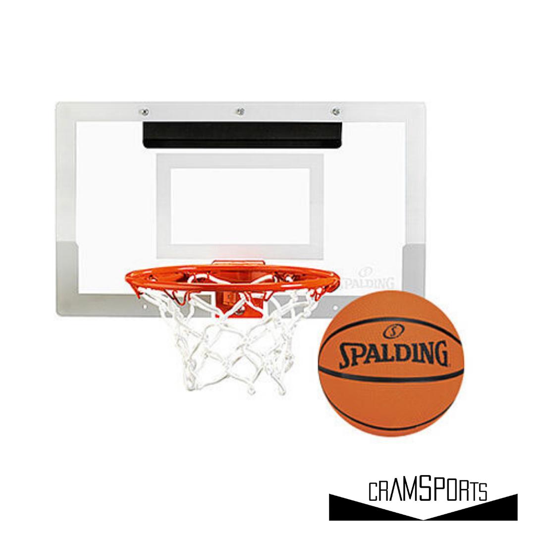 Spalding NBA Slam Jam Mini Basketball Backboard Grey